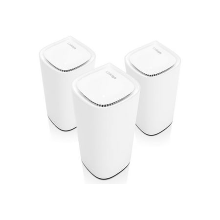 Linksys - Velop Pro 6E AXE5400 Tri-Band Mesh Wi-Fi 6E System - White