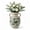 Green, variant on BUYMAX Light Blue Ceramic Vase, Vintage Two-Handle Vase for Flower Arrangements, Farmhouse Table Centerpiece, Decorative Vase for Dried or Fresh Flowers