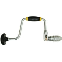 BIBABLYKE Hand Crank Drill with Comfortable Nonslip Handle Easy To Use Hand Punch Portable Tool for Wood Metal & Fiberglass