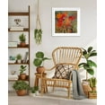 thumbnail image 3 of Art.com Orange Flower Giclee Print by Michelle Abrams, White Frame Wall Art, 38" x 38", 3 of 4