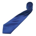 thumbnail image 2 of Premier Cravate Satin Simple pour Homme (Lame Étroite), 2 of 3