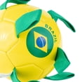thumbnail image 3 of One Paw, Soccer Tug Ball Toy, Unisex, Interactive, Team Brazil, for Dogs, 3 of 7