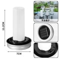 thumbnail image 3 of Fiudx Tapa de Frasco Solar, Luz Led de Bajo Consumo, Luz Blanca Cálida, Funciona con Energía Solar, Decoración para Jardín, Patio, Boda, Iluminación para Fiestas Al Aire Libre, Juego de 4, Tamaño 4,5, 3 of 5