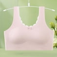 thumbnail image 2 of UQJfacai Teen Girls Seamless Sports Bra Tagless No Show Soft Breathable Light Training Bra with Padding Bras for Teens 11-15 Years, 2 of 7