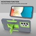 thumbnail image 3 of CoverON For Samsung Galaxy A53 5G Phone Case, Military Grade Heavy Duty Full Body Kickstand Cover, Gray, 3 of 8