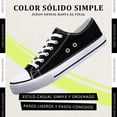 thumbnail image 3 of Zapatos De Lona para Mujer Negro, 3 of 6