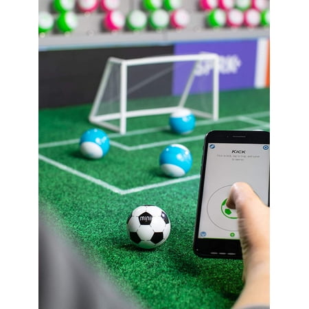 Sphero - Mini Soccer App-Enabled Robotic Ball - Black And White