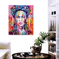 thumbnail image 4 of Cuadro Moderno Frida Kahlo Graffiti Colores En Lienzo Canvas, 4 of 4
