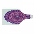 thumbnail image 1 of Purple Hippie Cutting Board, Artwork of Intricate Shapes Eastern Mandala Inspired, Decorative Tempered Glass Cutting and Serving Board, in 3 Sizes, by Ambesonne, 1 of 2