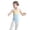 Yellow-b, variant on Gymnastics Leotards for Girls Solid Color Short Sleeve Dance Leotard Girls Bodysuit for Dance Class 4-5 Years