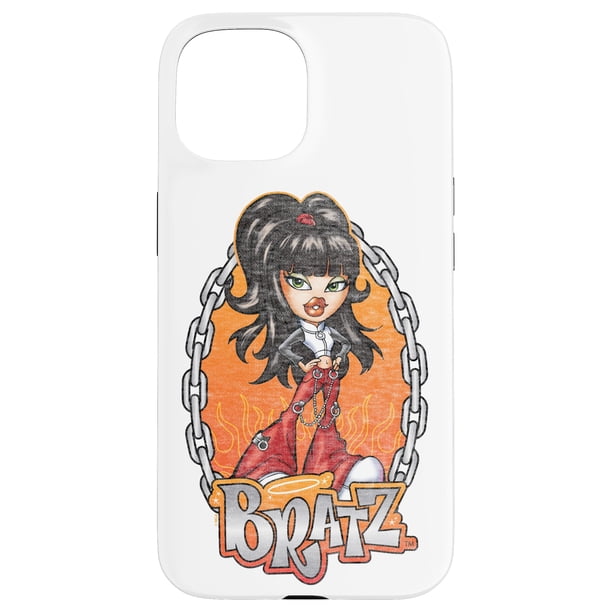Funda para iPhone 15 Bratz Jade Chain Flames