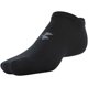 thumbnail image 2 of Calcetines Under Armour Essential Lite No Show, 6 pares, negros, 2 of 4