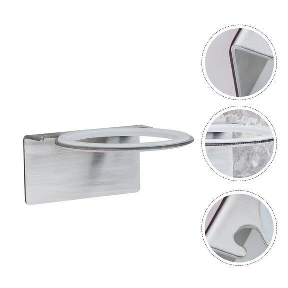 STRANDCHIC Wall-Mounted Hair Tool Organizer Holder, 1Pc 304 Stainless Steel for Bathroom Storage and Styling Accessories