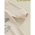 thumbnail image 6 of Hirigin Newborn Baby Boy Girl Christmas Outfit Long Sleeve Letter Tree Print Romper 0 3 6 12 18 Months Fall Winter Jumpsuit, 6 of 8