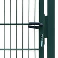 thumbnail image 4 of vidaXL Fence Gate Metal Fence Post for Outdoor Doorway Garden Gate (Single), 4 of 6