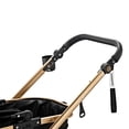 thumbnail image 7 of ENZO Pet Stroller Monza Luxury 3-In-1 Stroller, Travel Carrier, Car Seat For Pets (Gold), 7 of 7