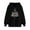 Black#1, variant on Fartey Womens Graphic Hoodies Loose Fit Long Sleeve Drop Shoulder Pullover Sweatshirt Casual Drawstring Hooded Sweatshirts with Pockets Black L