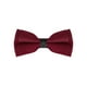 thumbnail image 1 of CORBATA DE PAPA INSPIRE CHIC, CORBATA FORMAL PARA HOMBRES, PREATADA, AJUSTABLE, COLOR ROJO VINO, 1 of 5