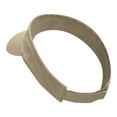 thumbnail image 3 of Animal Circular Logo Embroidered Cotton Twill Washed Visor - Khaki OSFM, 3 of 5