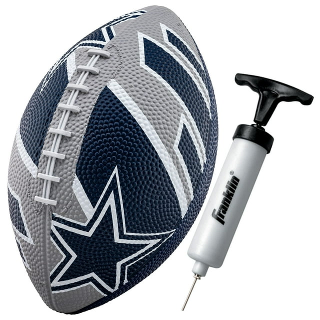Fútbol americano Franklin Sports NFL Dallas Cowboys Mini 8.5 de goma