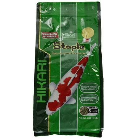 Hikari Pond Koi - Hikari Staple for Koi and Other Pond Fish 2kg (4.4lb), Mini Pellet - 4.4Lb By Hikari Usa Inc
