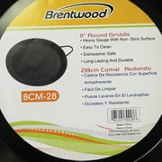 Brentwood BCM-28 Carbon Steel Nonstick Round Comal Griddle (11-In.)