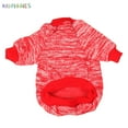 thumbnail image 6 of BadPiggies Pet Dog Warm Knitwear Fleece Sweater Coat Soft Thickening Jacket Vest Winter Clothes for Dogs Cats Puppy (L, Red), 6 of 6