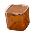 thumbnail image 1 of Cubo de basura de mesa Organizador de almacenamiento Cubo de basura multifuncional Contenedor de basura para Naranja Grande, 1 of 6