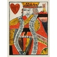 thumbnail image 2 of Unknown  15x18 White Modern Wood Framed Museum Art Print Titled - Vintage Cards VIII, 2 of 4