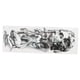 thumbnail image 3 of Pegatinas de tatuajes temporales, tatuajes temporales unisex, pegatinas impermeables para el brazo, tatuajes temporales, materiales de la mejor calidad, 3 of 14