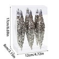 thumbnail image 2 of Fasiaou 3 Packs Glitter Painted Christmas Ornament Set 6pcs Shatterproof Tree Decorations for Holiday Party Home Festive Decor, 2 of 4