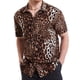 thumbnail image 2 of Camisas de playa con estampado de leopardo para hombre, camisas casuales con botones y manga corta con estampado 3D, blusas para hombre, camisetas de verano para hombre, 2 of 5
