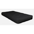 thumbnail image 4 of AJD Home Full Size Single Foam Futon Mattress 6 Inch 75" x 54" Black, 4 of 6
