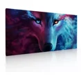 thumbnail image 1 of Cuadro Decorativo Moderno Para Recamara O Sala Lobo Color, 1 of 5