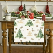 Christmas Table Runner 72 Inches,Christmas Decorations Table Runners,Christmas Table Decorations Indoor,Christmas Table Runner for Kitchen Decoration Dinner Holiday Party Table Home Decoration