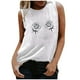 thumbnail image 1 of Gibobby Camiseta sin mangas con estampado divertido para mujer, camiseta sin mangas con cuello redondo, camiseta, camiseta, blusa, camisetas sin mangas informales(C,CH), 1 of 5