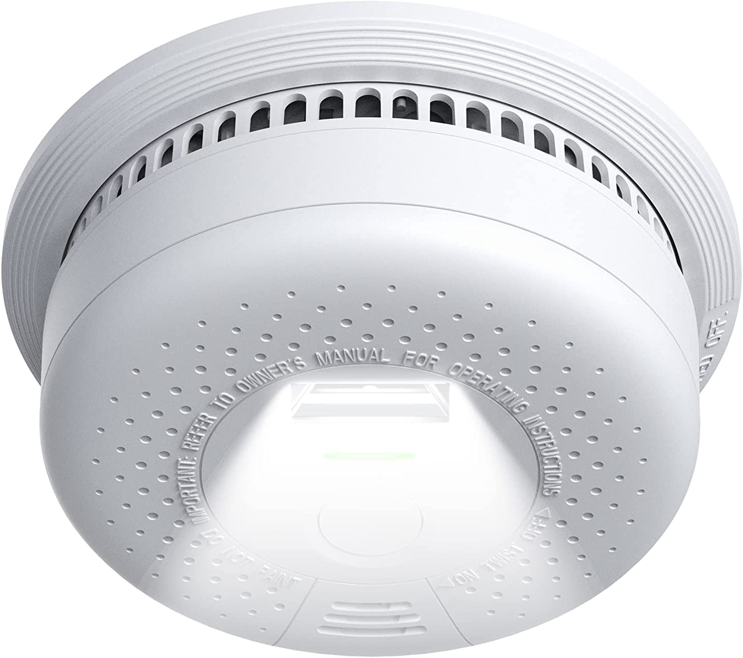Smoke Detector with Escape Light, XSense SD01 10Year Battery (Not