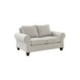 thumbnail image 3 of Picket House Furnishings Sole 2PC Set with Sofa and Loveseat in Sincere Biscotti, 3 of 7