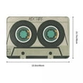 thumbnail image 3 of Retro Cassette Tape Doormat Bathroom Welcome Soft Mat Kitchen Door Floor Hallway Absorbent Floor Rug Door Mat Bath Mat, 3 of 6