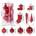 thumbnail image 3 of 21 piezas de plástico para decoración de árbol de Navidad, adornos navideños para vacaciones, decoración de árbol de Navidad, 3 of 6