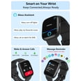 thumbnail image 2 of Reloj inteligente LODIMEKE 44 mm con Alexa, monitor de frecuencia cardíaca, SpO₂ y resistencia al agua, 2 of 8