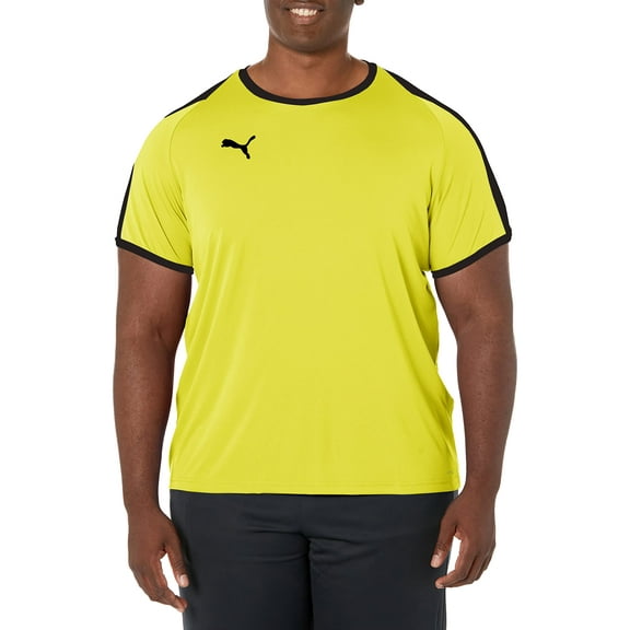 PUMA Men's Liga Jersey - Yellow - Small