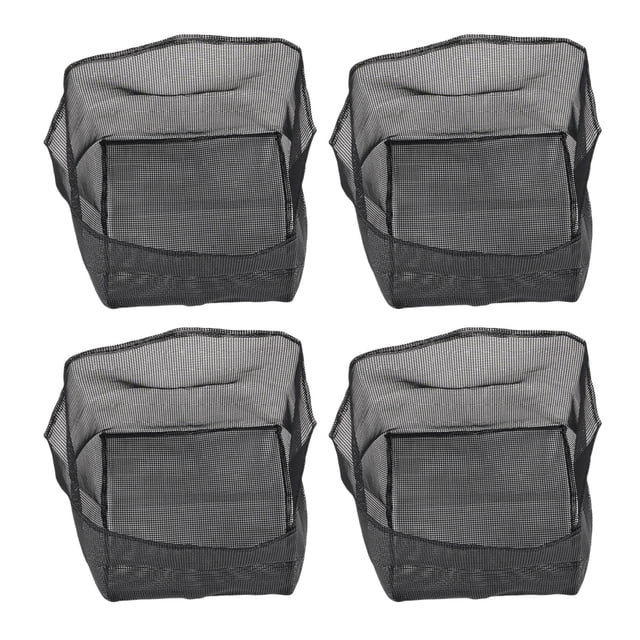 4 Piezas De Malla De Planta Acuática, 1.4 Galones Bolsas De Lirios De PVC Transpirables, Ideal Para Jardín De Agua, Patio, Balcón, Reutilizable Y Flexible, Crean Un Entorno De