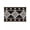 Black, variant on White Black Boho Sun Shade Sail 6.5'x10' Rectangle Outdoor Shade Canopy, Southwest Ethnic Abstract Geometric Porch Shades Outdoor Sun Blocking Screen, Sunshade Cloth Covers for Patio/Deck/Garden