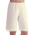thumbnail image 2 of Women Lace Edge Pettipants Snip-it Culottes Slips Bloomers Lingerie Pajamas Short Pants, 2 of 3