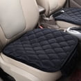 thumbnail image 3 of SPRING PARK Universal Warm Front-row Seat Checkered Cushion Anti-slip Soft Pad Protector, 3 of 7