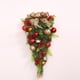 thumbnail image 3 of Decoraciones navideñas, arcos de flores artificiales navideñas arriba y abajo, colgador de puerta, árbol de Navidad arriba y abajo, ratán, eficiencia maximizada, 3 of 8