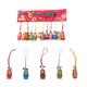 thumbnail image 1 of Hotusi Juego de 12 llaveros con dijes de joyería de moda, llaveros de madera Matryoshka, muñecas rusas, llaveros, regalos decorativos, 1 of 5