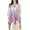 Purple, variant on Women Knitted Fringed Capelet Cardigan Lightweight Cover Up Knitting Shawl Wrap