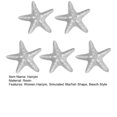 thumbnail image 7 of Stable Grip Hair Clip 5pcs Girls Hairpin Set with Starfish Shape Hair Clip Stable Grip Macaron Colors Trendy Summer Hair for Beach for Women, 7 of 7